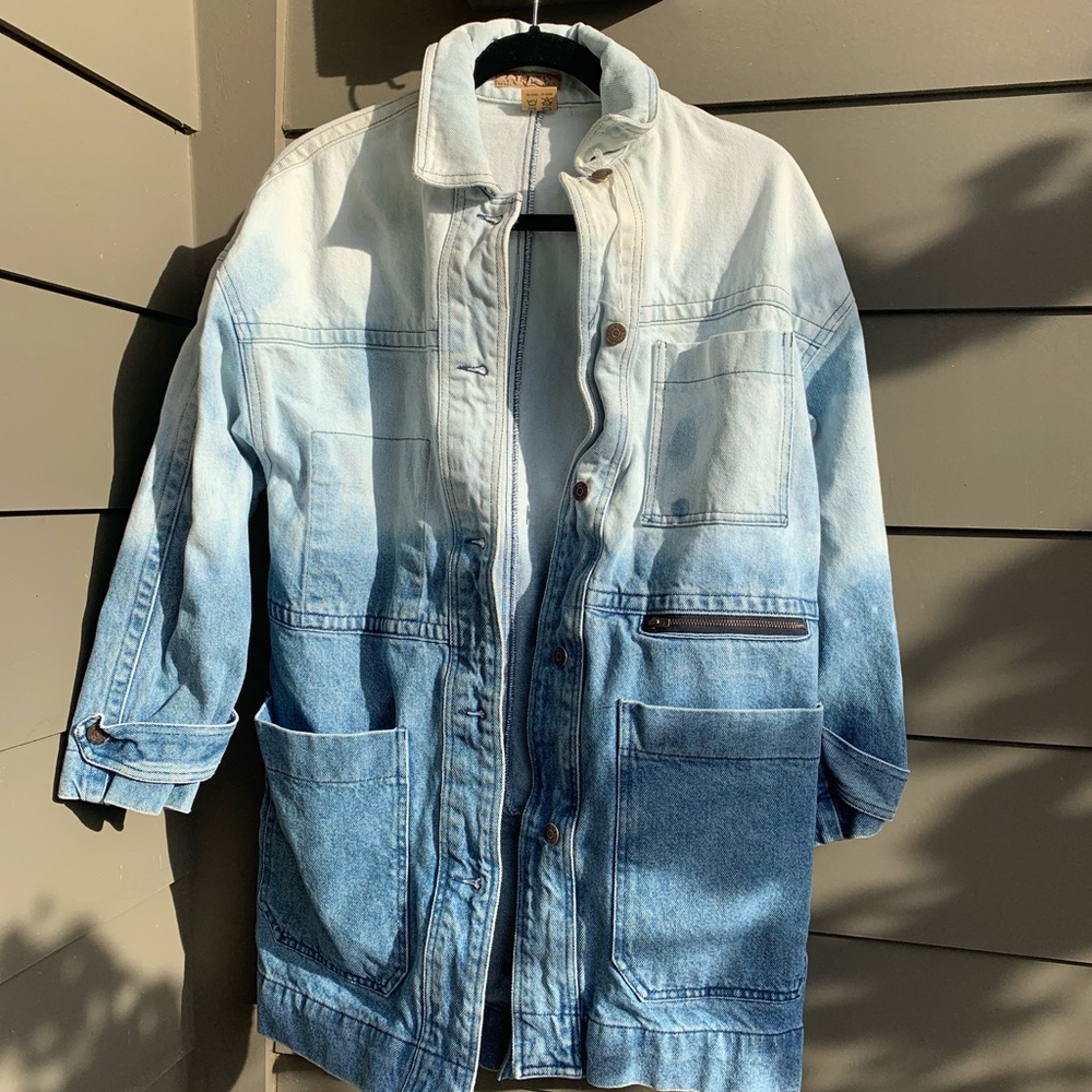 Villien Customs Denim Long Coat!